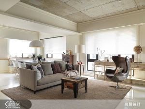 沒有拘束的優雅 訂製一間美式Loft 風格宅_視覺圖