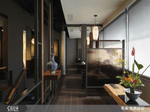 用自然元素塑造東方禪風與詩意交織的精緻鍋物店_視覺圖