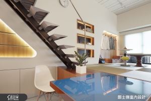 好似住在遊艇裡 8坪樓中樓乘風破浪開始啟航_視覺圖