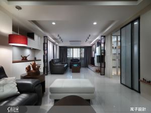 再也不用爭遙控器了！人性化的雙客廳混搭空間_視覺圖