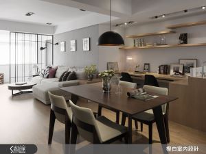打造 34 坪老屋的素淨妝容 重展活力新面貌_視覺圖
