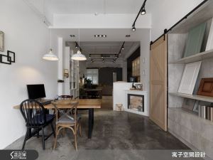 讓人彷彿置身特色咖啡廳的 15 坪工業風辦公室_視覺圖