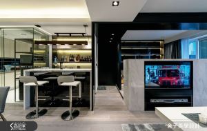 都會雅痞的 22.8 坪時尚機能宅 俐落勾勒迷人魅力！_視覺圖