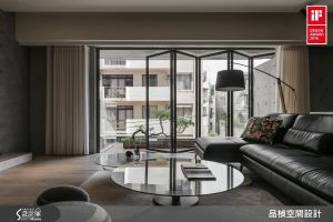 退休生活反璞歸真 清水模素描 40 坪自然原色_視覺圖