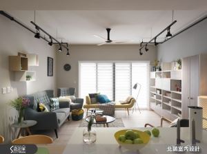 輕鬆享生活，一起到 35 坪摩登北歐旅行吧！_視覺圖