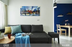 拒絕壞格局老屋！ 百萬預算訂製老師的 20 坪湛藍新家_視覺圖