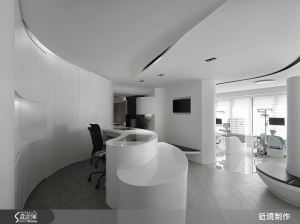 藝廊感牙醫教學中心 體現白色巨塔的優雅愉悅_視覺圖