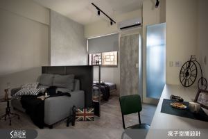 女王的質感灰階生活  9 坪輕工業單身貴族窩_視覺圖