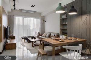 有點陽光，有點酷！ 北歐X loft 的 20 坪溫馨小家_視覺圖