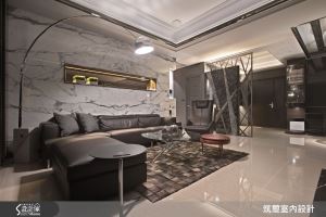 石作綻放的視覺饗宴 讓 65 坪居家化身裝置藝術館_視覺圖