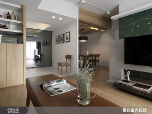 34 坪老屋搖身一變  化身木感歐式現代宅！_視覺圖