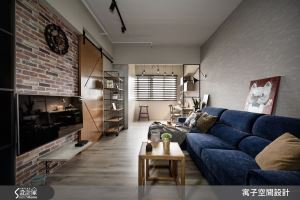 打動女人心的工業風！ 2人1犬的19坪小宇宙_視覺圖