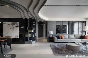 110 坪現代流暢曲度 灌溉心靈的感性流域_視覺圖