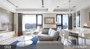 坐擁豪宅氣勢窗景  27 坪純白美式的皇家藍風景！_視覺圖