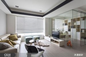 耐看比驚豔更重要！19 坪現代 X 微北歐的中性格調_視覺圖