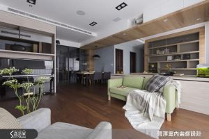 一起閱讀吧！ 38.5 坪溫質現代風 培養一家 5 口好感情_視覺圖