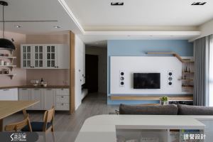 溫馨、微甜的純白比例 完美打造 4 房 2 廳北歐宅_視覺圖