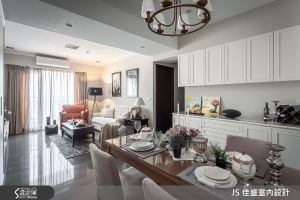 木作櫃的絕美應用 打造 26 坪純白美式光景_視覺圖