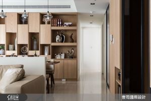 「收納隔間」取代牆面　為 24 坪北歐居家創造絕妙機能！_視覺圖