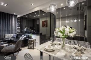 兩個世代都愛上！爸媽也著迷的 26 坪黑白摩登時尚宅_視覺圖