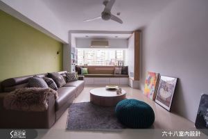 當一家三口遇上綠色　靈感激發 30坪綠活之家_視覺圖