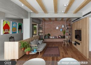 鬧區老屋夢幻變身！綠意 X 童趣的德式鄉村木屋_視覺圖