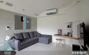 預算超有限也不怕！打造 45 坪創意白色波浪之家！_視覺圖