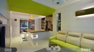 酸甜好滋味！一家 4 口的 23 坪檸檬綠小窩_視覺圖