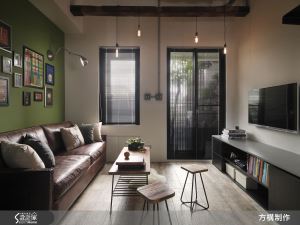 不思議小宅放大術！ 顛覆想像的 7 坪文青工業風夾層_視覺圖