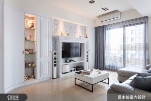 打開 29 坪粉藍美式娃娃屋 暗藏小心機大收納！_視覺圖