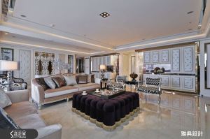 戀上璀麗金色風華！ 118 坪新古典大宅的奢華演繹_視覺圖