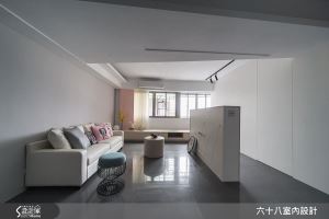 19 坪老屋超展開！方塊裡的超靈活開放動線！_視覺圖