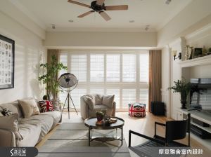 美式風單身宅的裝修範本！1人獨享35坪好愜意_視覺圖