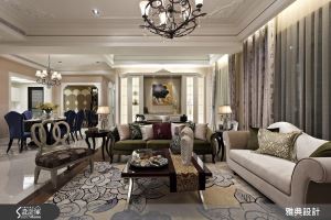 一圓浪漫公主夢 色彩X材質X動線 實現新古典風采_視覺圖