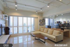 獻給愛攝影、露營的戀家老爸！ 43 坪簡約輕工業住宅_視覺圖