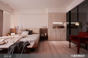 超完美單身套房！包辦廚房、起居、衛浴的 13 坪大房間_視覺圖