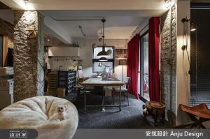 創意翻玩30坪老屋 充滿工業風的設計工作室_視覺圖