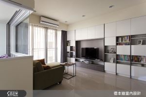 17 坪現代風好機能單身宅！景觀衛浴、廚房吧檯都包辦_視覺圖