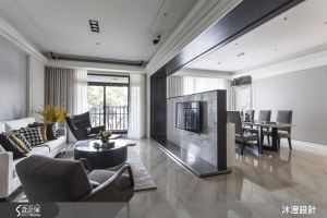 兼容收納與美學 迎向開闊明亮的新古典宅_視覺圖