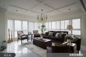 一窺美式殖民風格櫥窗！近百坪大宅的經典範例_視覺圖