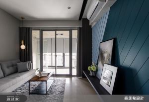 100萬裝修預算再出招！17坪超美藍色新婚宅就這麼辦_視覺圖