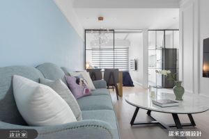 不到100萬！把海洋、日光、美式風搬進15坪新婚宅_視覺圖