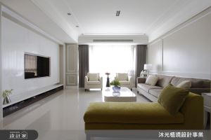 在 34 坪美式風新婚宅 品味陽光的明亮旋律！_視覺圖