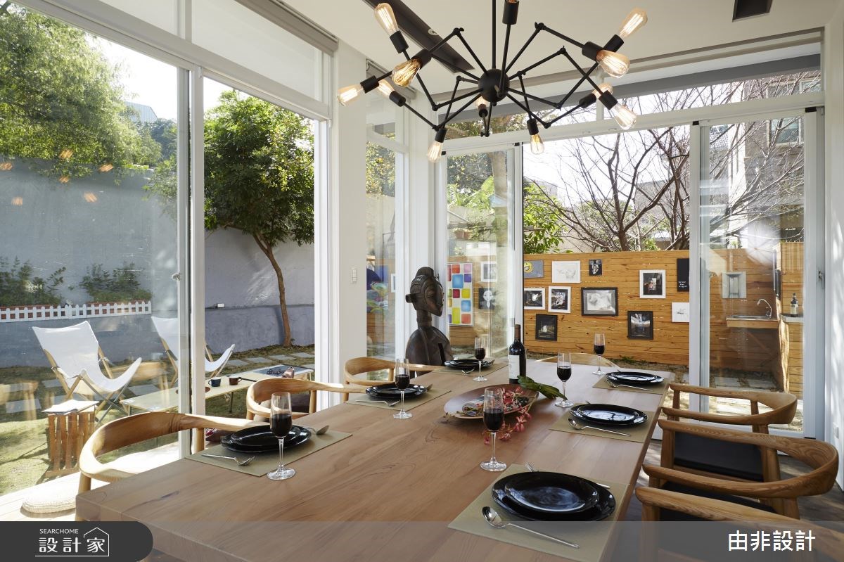 用理性主義打造歐式玻璃屋 60 坪老透天奇蹟翻身記！