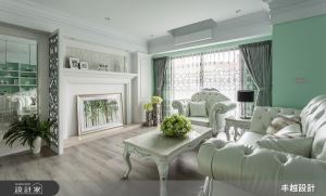 療癒超清新！ 浪漫薄荷綠 X 輕古典的夢幻系住宅_視覺圖