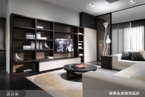 系統家具再造現代風精品視野！井然有序的收納機能表現_視覺圖