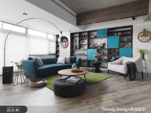 把難搞格局變空間亮點！ 超有設計感的 45 坪混搭風新婚宅_視覺圖