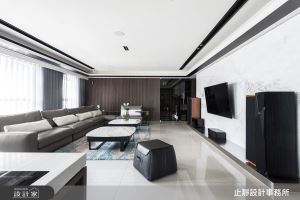 流暢動線 x 穩重大器 一家五口無障礙夢想豪宅_視覺圖