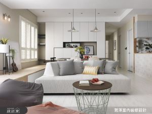 清新純白、木質系！最值得珍藏的 52 坪北歐風新家！_視覺圖