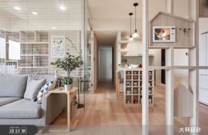 為寵物鸚鵡量身訂製的家！ 明亮又寬敞的 25 坪清新北歐宅_視覺圖